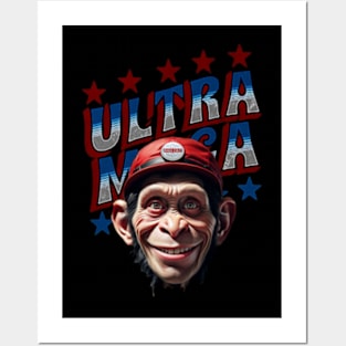 MAGA Monkey 2024 Posters and Art